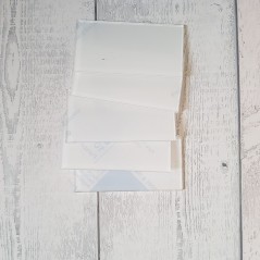 3mm Perspex Place Cards (100mmx50mm) Basic Plaque Shapes