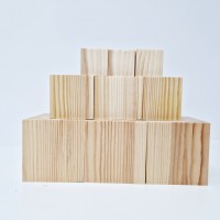 Cubed Wooden Blocks (3 sizes)