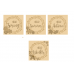 3mm mdf Set of 4 Layered Season Plaques - Spring - Summer - Autumn - Winter Layered Designs