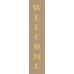 18mm and 6mm mdf leaner WELCOME sign Layered Designs