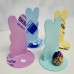 3mm Pastel Acrylic Bunny Egg Holder on Stand Easter
