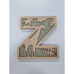 18mm mdf + 3mm mdf Double Layered Bold or Bubble Letter and name - Various Themes Personalised and Bespoke