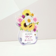 10mm Thick Printed VASE - Bee-lieving in me Personalised and Bespoke
