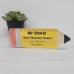 10mm Thick Printed PENCIL - Best Teacher Personalised and Bespoke