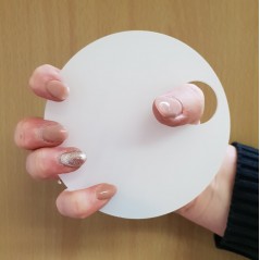 3mm Acrylic Nail Technician Disc Basic Plaque Shapes