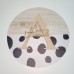 Printed Dalmatian Circle with Letter and Name UV PRINTED ITEMS