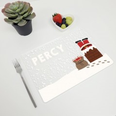 Printed Acrylic Place Mat - Chimney Design Printed Place Mats