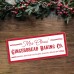 Foamboard Printed Sign - Gingerbread Baking Co - Border Colour Options Christmas Crafting