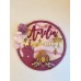 3mm mdf Multi-Names Princess Carriage Plaque Personalised Name Plaques