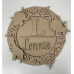 3mm mdf Initial Name Plaque (Jungle Theme 1) Personalised Name Plaques