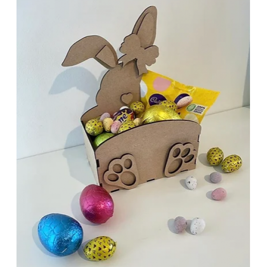 3mm mdf Easter Bunny Box Easter