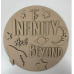 3mm mdf To Infinity and Beyond (Space) Plaque Layered Designs