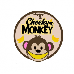 3mm mdf Cheeky Monkey Plaque Personalised Name Plaques