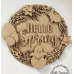 3mm mdf Hello Spring Circular Plaque Personalised Name Plaques