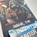 Personalised A4 - Bounty Hunter Chocolate Board Fathers Day