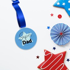 Printed Medal - Super Dad, Daddy, Grandad PRINTED VINYL DESIGNS