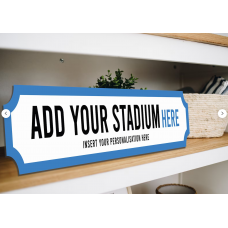 60cm Printed Football Club Stadium Signs Personalised and Bespoke