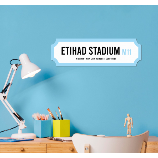 60cm Printed Football Club Stadium Signs Personalised and Bespoke