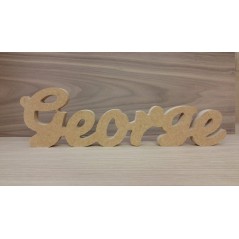 18mm Freestanding Joined Letters (different fonts) Joined Words and Names to Order