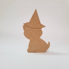 18mm Cat With Witches Hat Shape Halloween