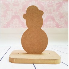 18mm Bowler Hat Snowman Shape Stocking Hanger Christmas Shapes
