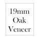 19mm Oak Veneer (+£3.60)