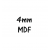 4mm mdf