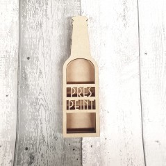 18mm Layered Fillable Bottle Shape Easter