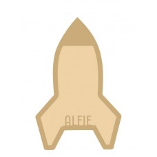 18mm Layered Fillable Rocket Shape with name Easter