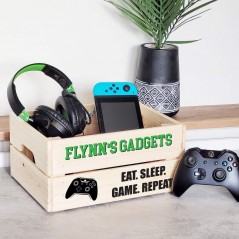Printed Pale Crate - Gadgets Green - XBox Personalised and Bespoke