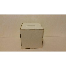 3mm MDF Cube Money Box Wooden Blocks, Tea Lights and Stacking Block Sets