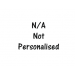 N/A - Personalised 