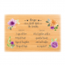 Personalised Rectangular Recipe For A Happy Home Board (Floral Design) Personalised and Bespoke