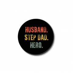 3mm Printed Token - Husband Step Dad Hero Fathers Day