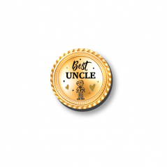 3mm Printed Token - Best Uncle Fathers Day