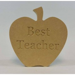 18mm Freestanding Best Teacher Apple Teachers