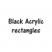 Black acrylic rectangles (+£1.00)