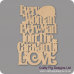 3mm MDF Every Woman Every Man Join The Caravan Of Love Quotes & Phrases
