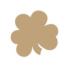 Clover Small MDF Embellishments