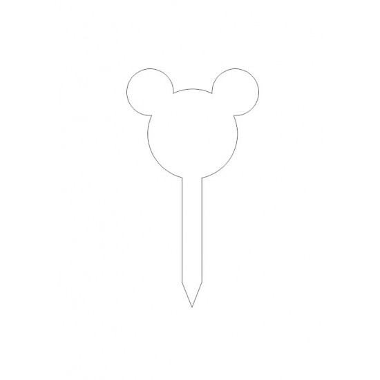 Mr Mouse Acrylic Cake Topper Cake Toppers