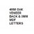 4mm Oak Veneer back and mdf letters +£1.50