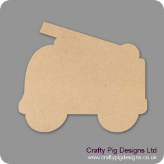 3mm MDF Fire Engine Bunting (pack of 10) Bunting