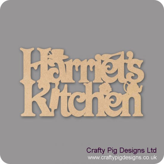 3mm MDF Personalised Kitchen sign Kitchen Plaques