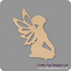 3mm MDF Sitting Fairy Fairy Doors and Fairy Shapes
