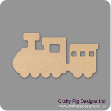 3mm MDF Train and Carriages (one carriage) Transport