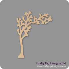 3mm MDF Arched Bough Tree  Trees Freestanding, Flat & Kits