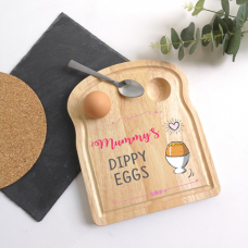Printed Breakfast Board -  Dippy Eggs Design Personalised and Bespoke