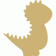 6mm mdf Dinosaur Shape (T Rex) Basic Plaque Shapes