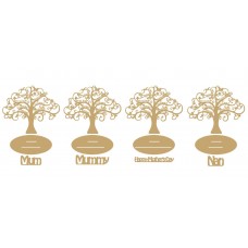 3mm mdf Mother's Day Tree Mother's Day