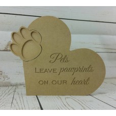 18mm Pets Leave Paw Prints On Your Heart Pet Quotes